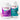 Conceive Plus Ovulation Bundle with Women's Fertility Support and Ovulation Support bottles, shown in purple and teal labeling alongside pink and beige capsules, set against a clean white background.