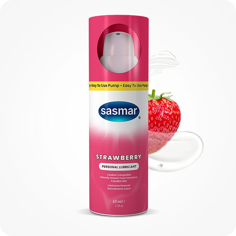 Sasmar Strawberry Flavour Personal Lubricant - Conceive Plus UK Conceive Plus UK Sasmar Strawberry Flavour Personal Lubricant - Conceive Plus UK Conceive Plus UK