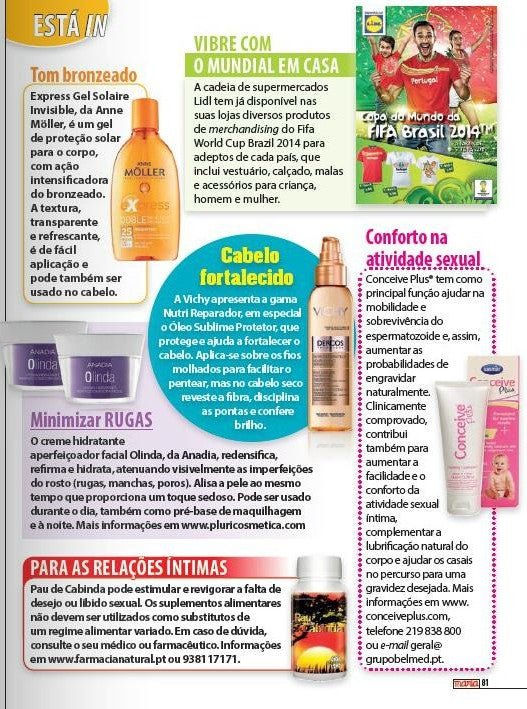 Conceive Plus in MARIA magazine - Conceive Plus® UK