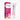 The image of Conceive Plus Fertility Lubricant 75ml UK box and tube on a white background. The box of Conceive Plus Fertility Lubricant 75ml is on the left side of the frame while the tube of Conceive Plus Fertility Lubricant 75ml is on the right side of the frame. The box is of a dark pink color with a baby on the lower right corner and there are details and branding on the box in white writing. The tube is white with pink writing / branding on it.