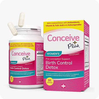 Birth Control Detox - Female fertility vitamins - Conceive Plus UK