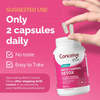 Birth Control Detox - Birth Control Cleanse - Conceive Plus® UK