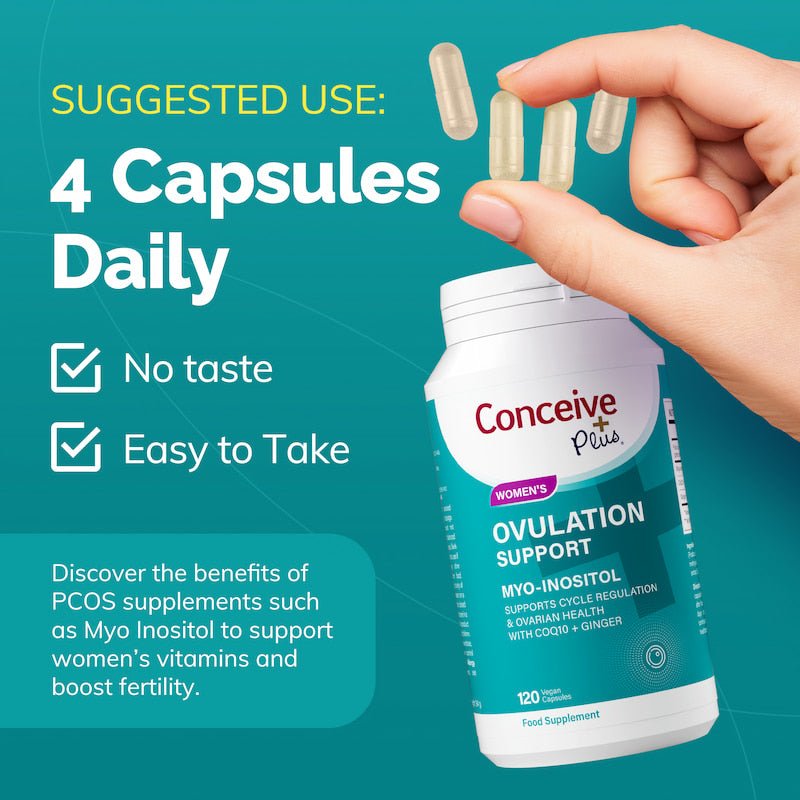 Ovulation Support - Female fertility vitamins - Conceive Plus® UK