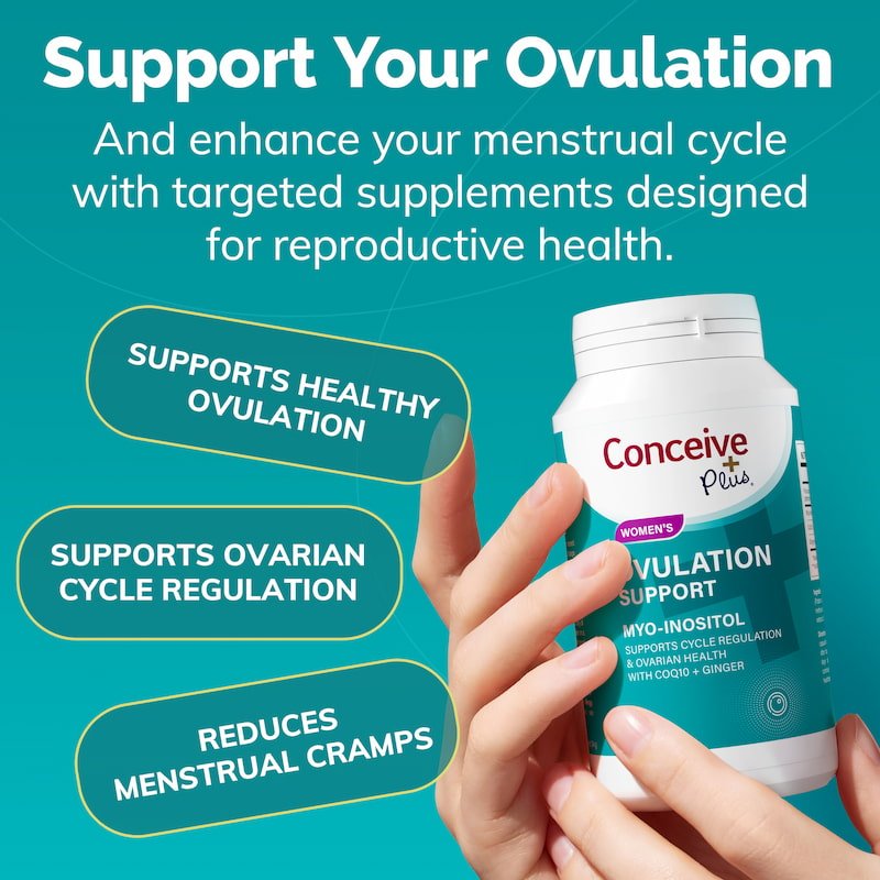 Ovulation Support - Female fertility vitamins - Conceive Plus® UK