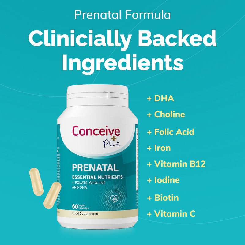Prenatal - Female fertility vitamins - Conceive Plus® UK
