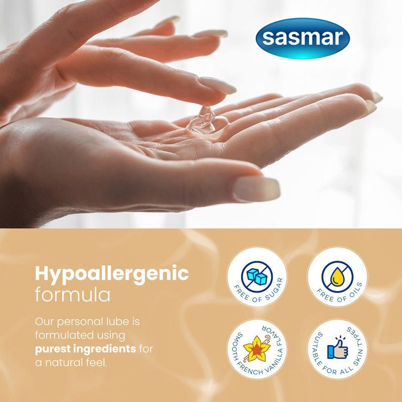 Sasmar Vanilla Flavor Personal Lubricant - Lubricant - Conceive Plus® UK