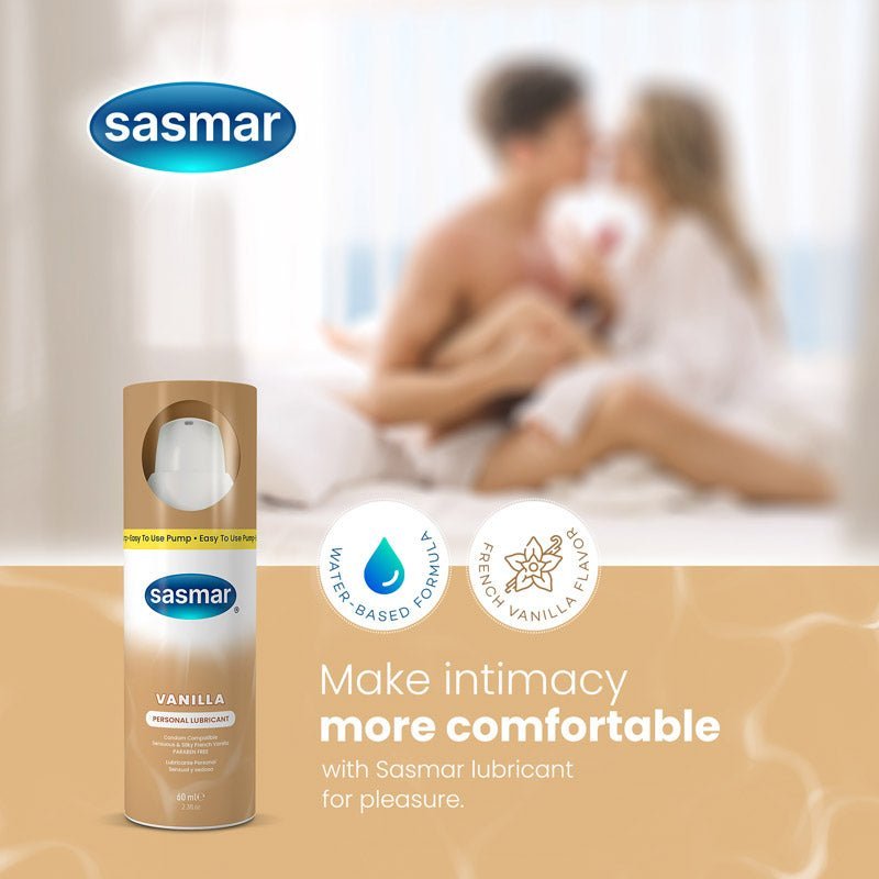 Sasmar Vanilla Flavor Personal Lubricant - Lubricant - Conceive Plus® UK