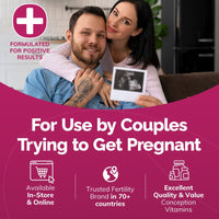 Women's Fertility Combo - Female fertility vitamins - Conceive Plus® UK
