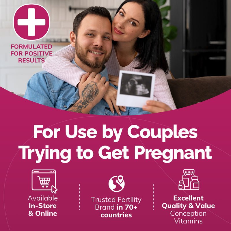 Women's Fertility Combo - Female fertility vitamins - Conceive Plus® UK