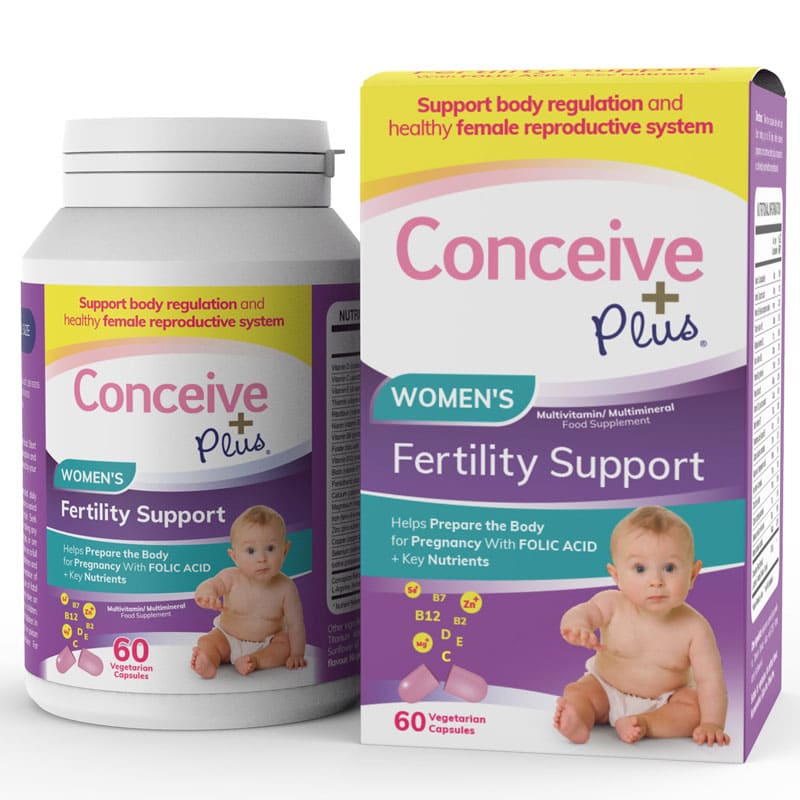 Women’s Fertility Support - Female fertility vitamins - Conceive Plus® UK