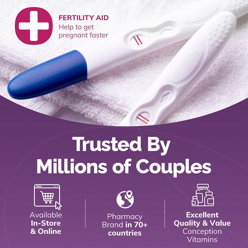 Women’s Fertility Support - Female fertility vitamins - Conceive Plus® UK