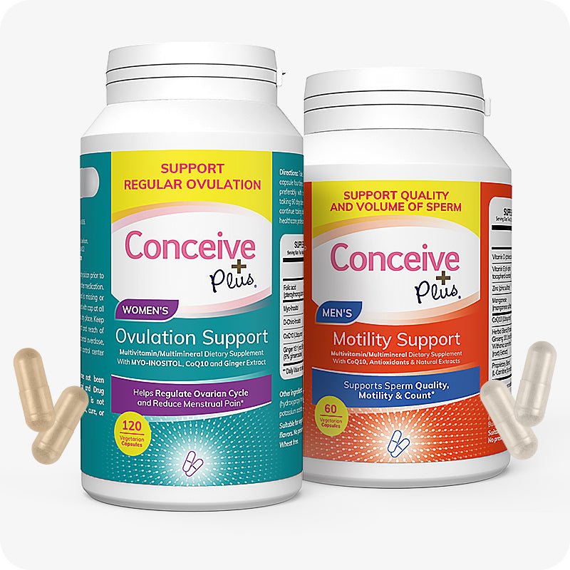 Fertility Booster Bundle - Male and Female Fertility vitamins - Conceive Plus UK