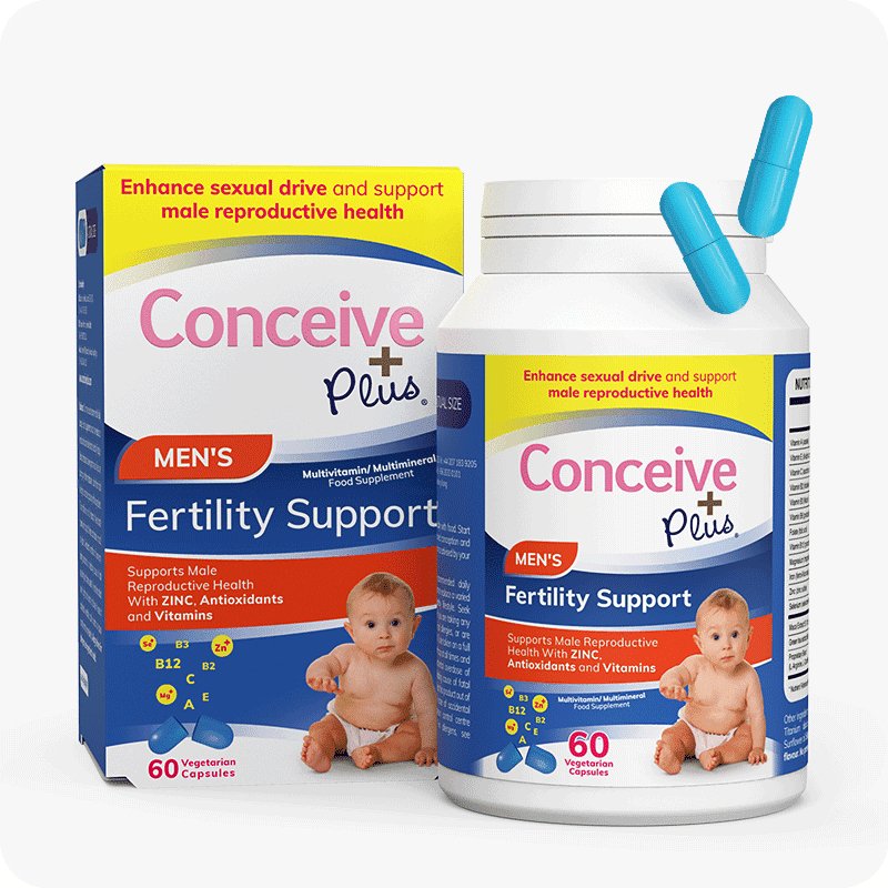 His + Hers Fertility Support - Male and Female Fertility vitamins - Conceive Plus UK