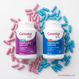 His + Hers Fertility Support Bundle - Male and Female Fertility vitamins - Conceive Plus® UK
