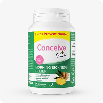 Morning Sickness Relief - Female fertility vitamins - Conceive Plus UK