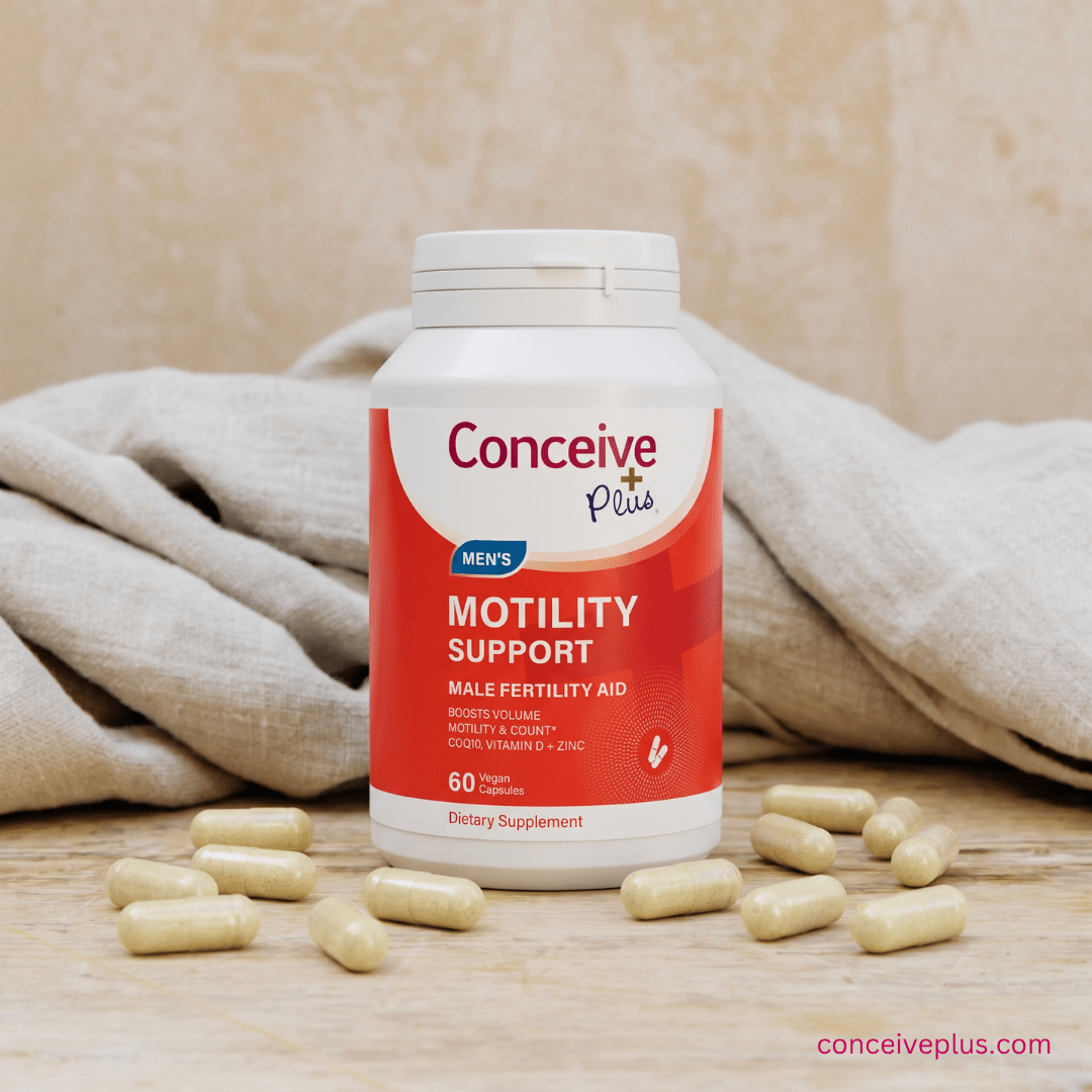 Ovulation & Motility Support Bundle - Male and Female Fertility vitamins - Conceive Plus® UK