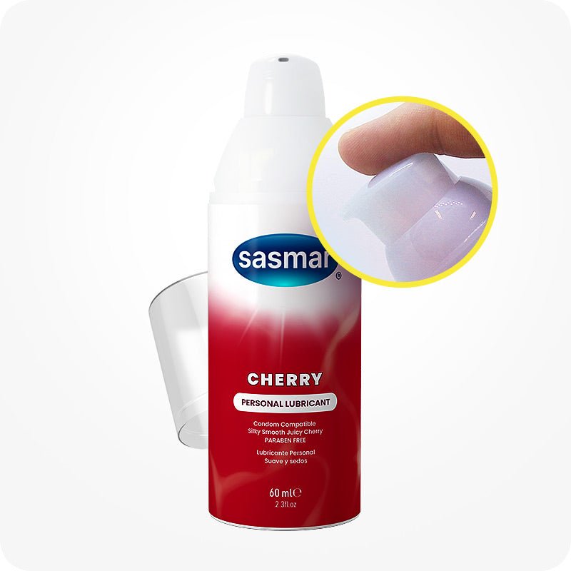 Sasmar Cherry Flavor Personal Lubricant - Lubricant - Conceive Plus UK