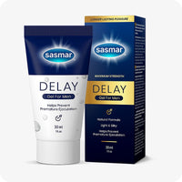 Sasmar Delay Gel - Lubricant for men - Conceive Plus UK