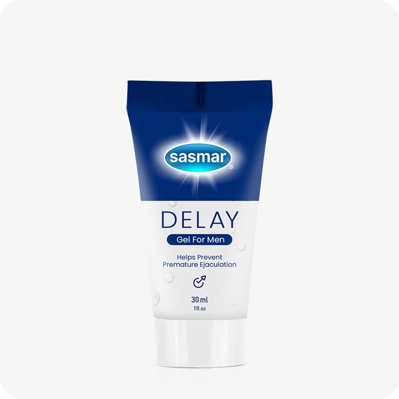 Sasmar Delay Gel - Lubricant for men - Conceive Plus UK