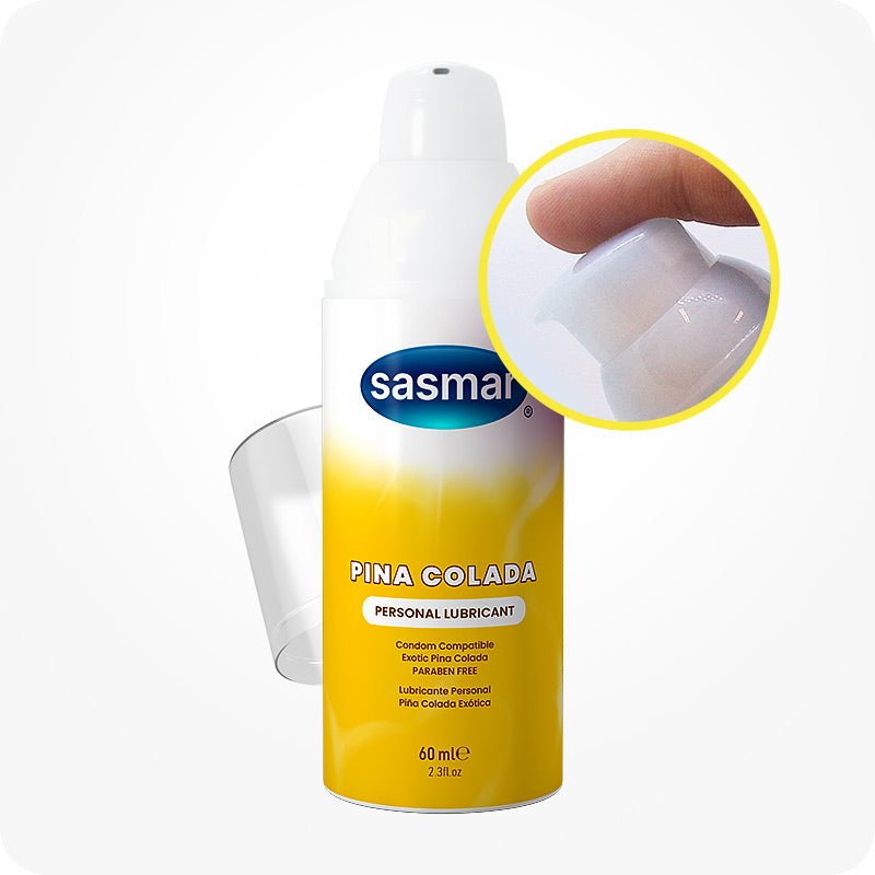 Sasmar Pina Colada Flavor Personal Lubricant - Lubricant - Conceive Plus UK