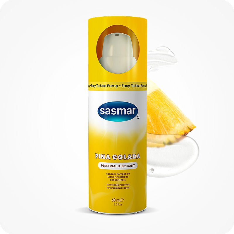 Sasmar Pina Colada Flavor Personal Lubricant - Lubricant - Conceive Plus UK