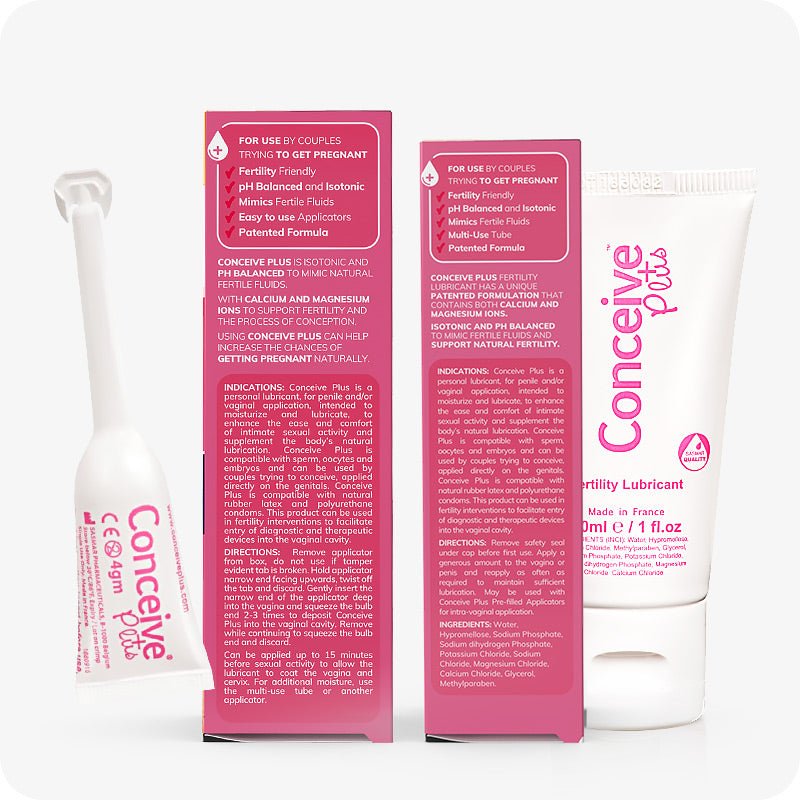 TRY ME SIZE | Fertility Lubricant Bundle - Fertility lubricant - Conceive Plus UK