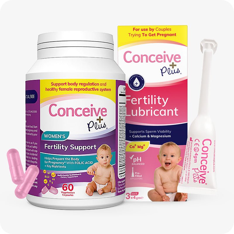 Women's Fertility Combo - Female fertility vitamins - Conceive Plus UK